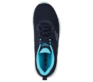 Skechers Calzado para mujer y mujer, ajuste a la moda – Statement Piece  Active Sneakers Navy Pink Synthetic UK Talla 8 (EU 41, US 11), Azul marino