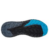 SKECHERS MONSTER EVO - DEVOLV, BLACK/GUNMETAL/BLUE Footwear Bottom View