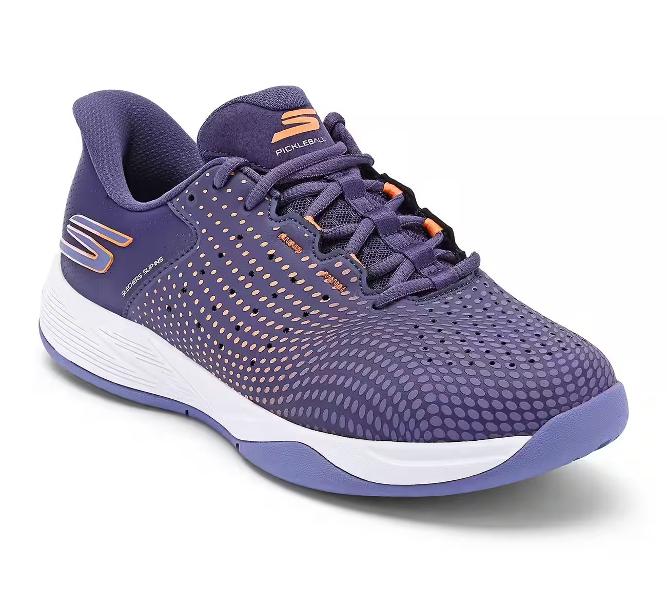 SKECHERS VIPER COURT RELOAD, PURPLE CORAL Footwear Right View