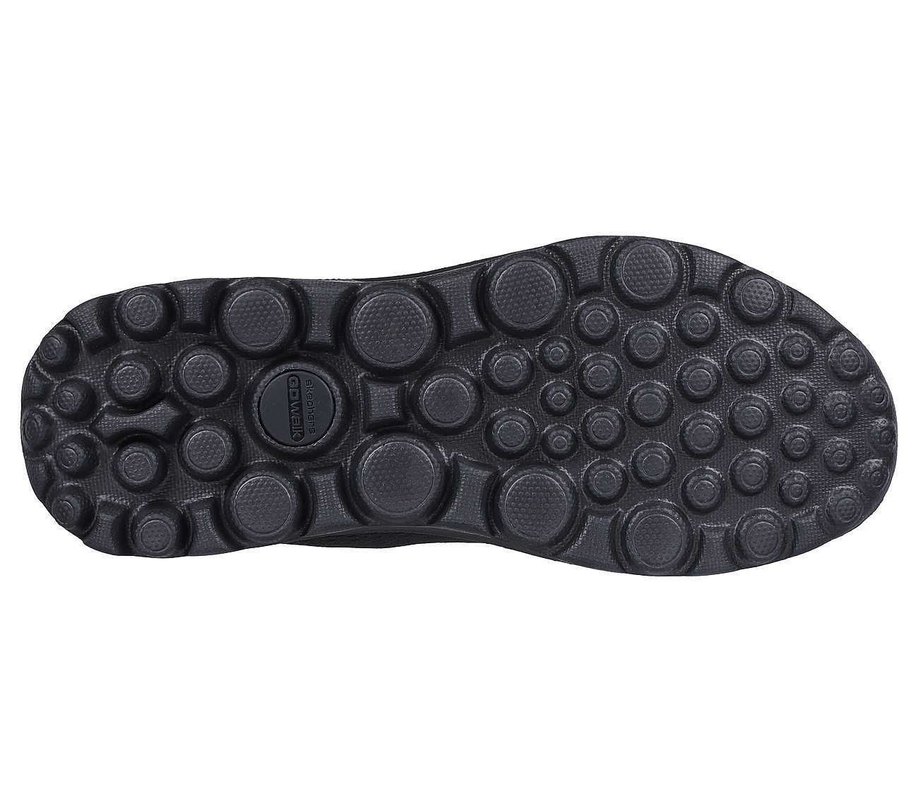 GO WALK TRAVEL - FUN JOURNEY, BBLACK Footwear Bottom View