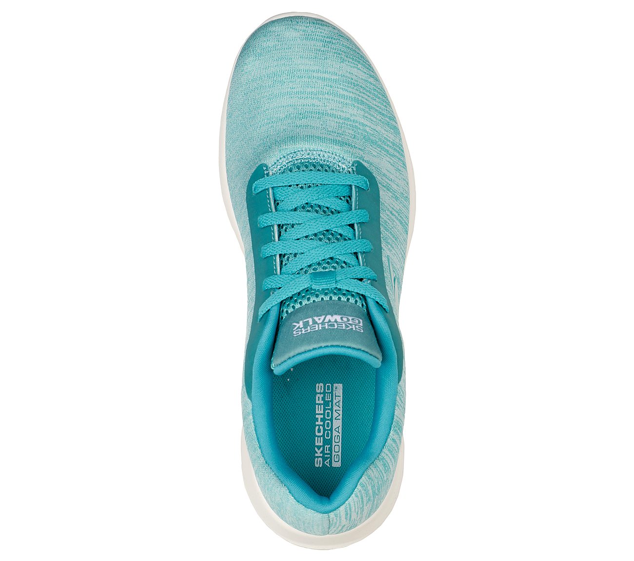 GO WALK JOY, TURQUOISE Footwear Top View