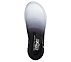 SKECHERS SLIP-INS: ULTRA FLEX 3.0 - BEAUTY BLEND, BLACK/WHITE Footwear Top View