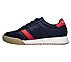 ZINGER, NAVY/RED Footwear Left View