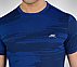 SS SKECHERS JACQUARD T-SHIRT, ROYAL