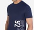 SS SKX GRAPHIC T-SHIRT, NAVY Apparel Right View