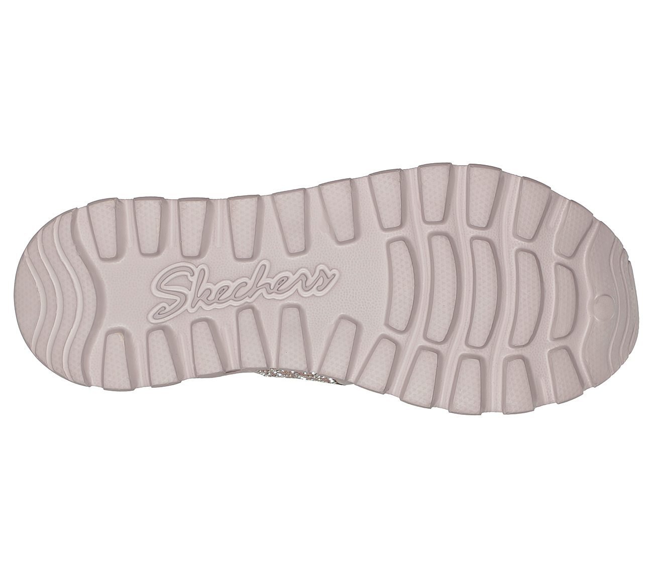 FOAMIES: FOOTSTEPS - GLAM VIBE, Mauve Footwear Bottom View