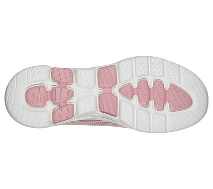 GO WALK 5 - BLESSED, LLLIGHT PINK Footwear Bottom View