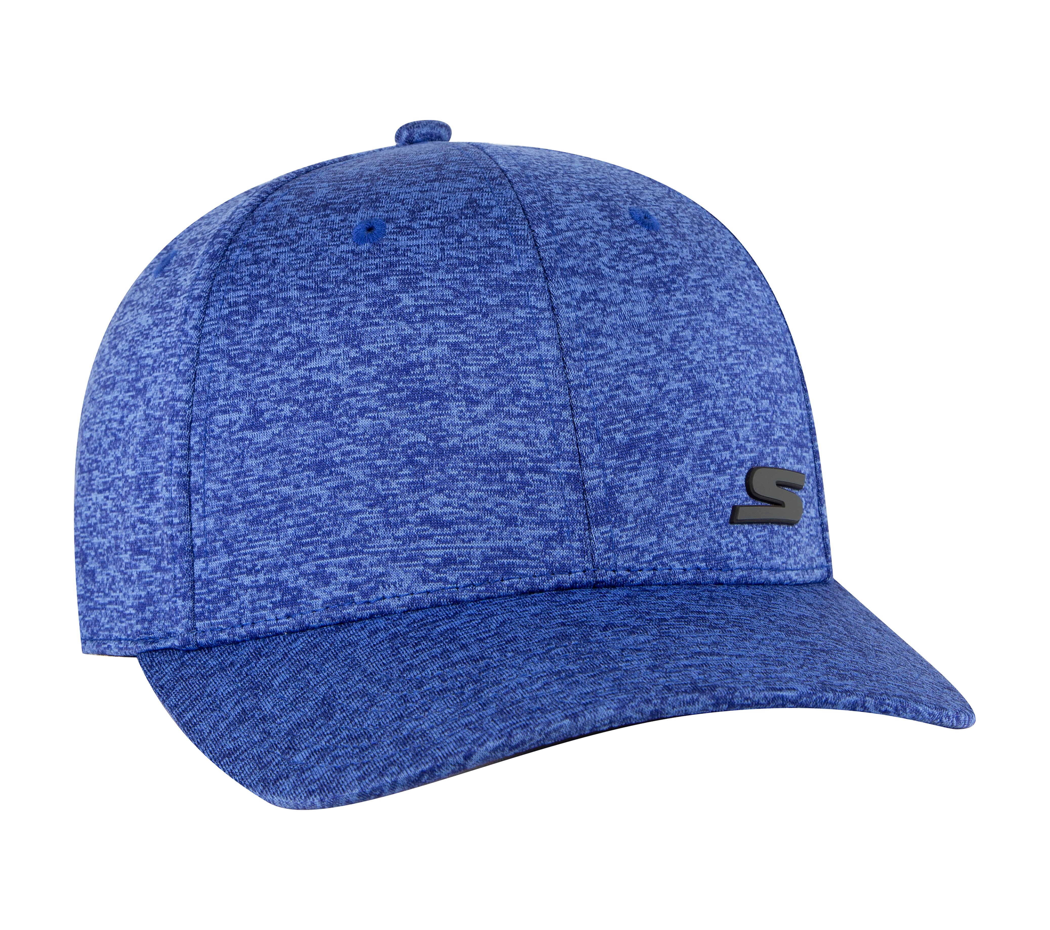 ELEVATE BASEBALL HAT, BLUE/WHITE Accessories Left View