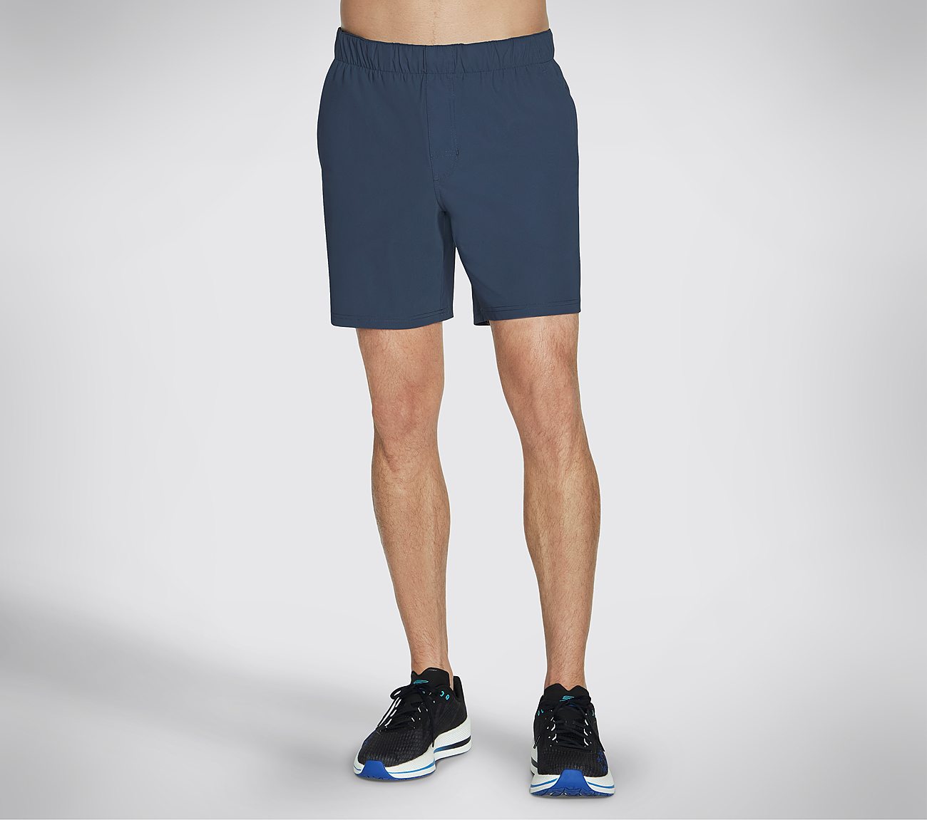 GOSTRETCH ULTRA  7" SHORT, CHARCOAL Apparel Lateral View