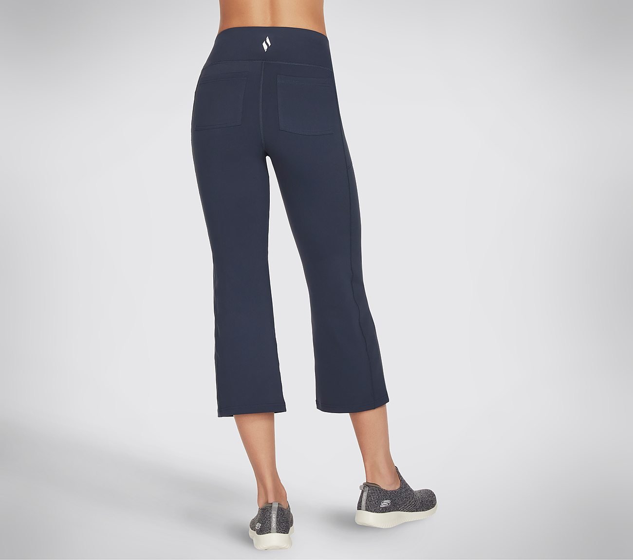 GOWALK HW CROP PANT, NNNAVY Apparel Top View