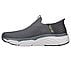 SKECHERS SLIP-INS: MAX CUSHIONING - ADVANTAGEOUS, GREY Footwear Left View