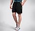 MENS WOVEN PERFORMANCE SHORTS, BLACK