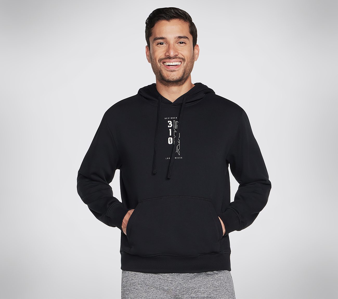 SKECH SWEATS SKX TOPO HOODIE, BBBBLACK Apparels Lateral View