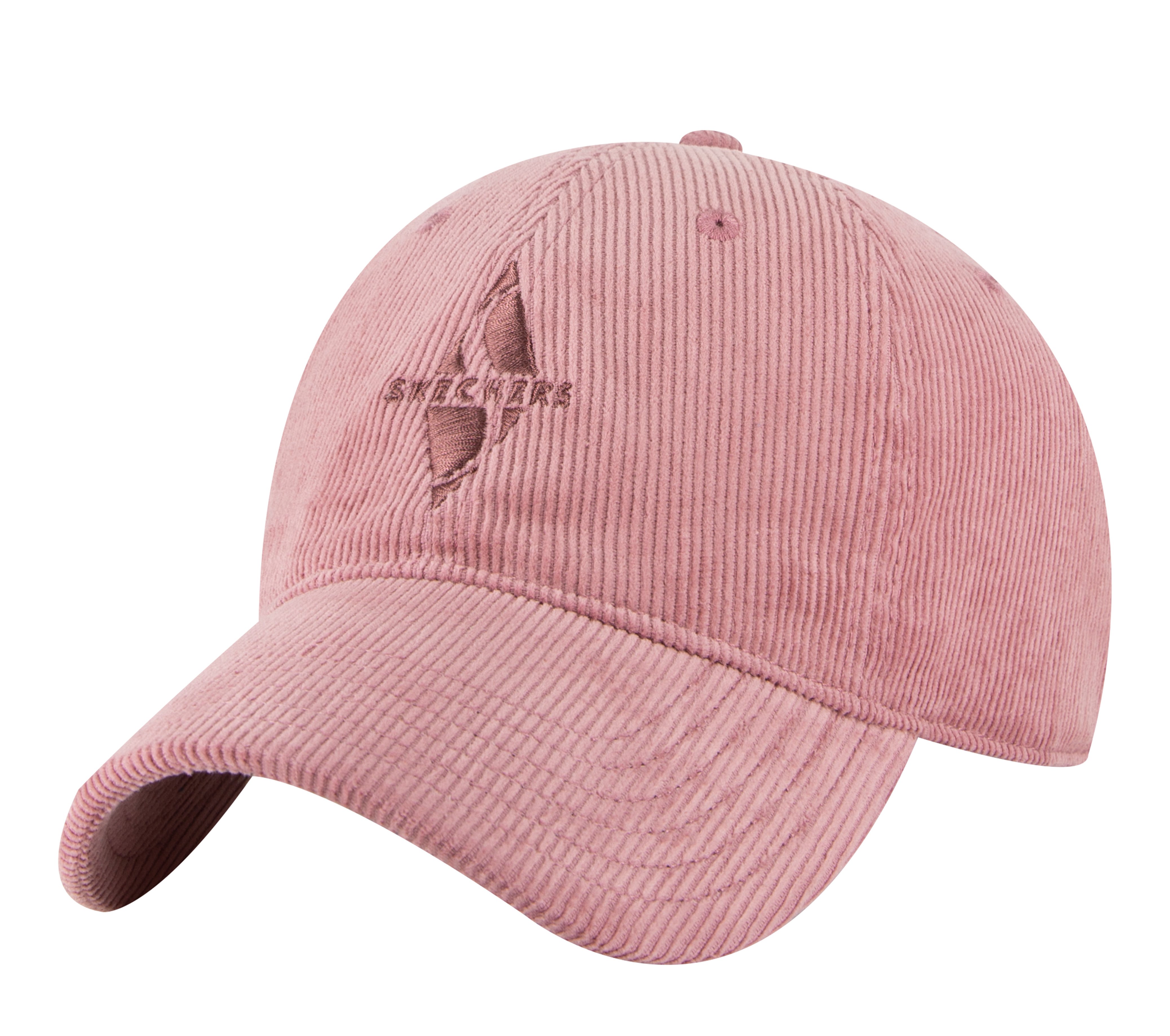 DIAMOND CORD DAD HAT, MMAUVE Accessories Lateral View