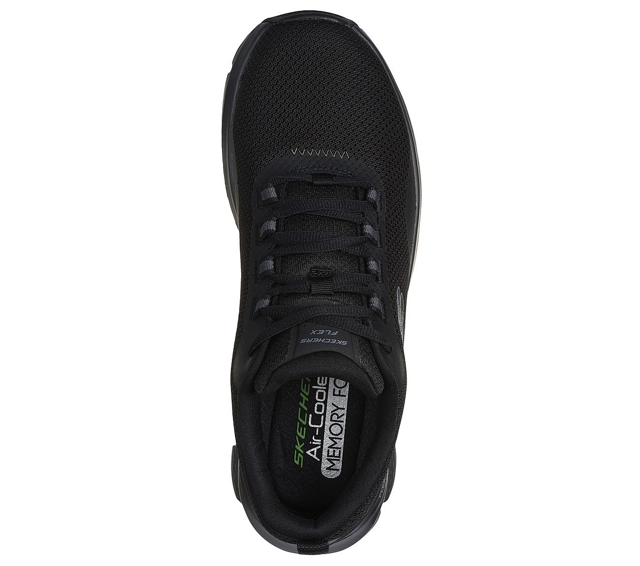 FLEX COMFORT - SERRON, BBLACK Footwear Top View