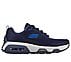 SKECH-AIR EXTREME V2 - TRIDEN, NAVY/GREY Footwear Lateral View