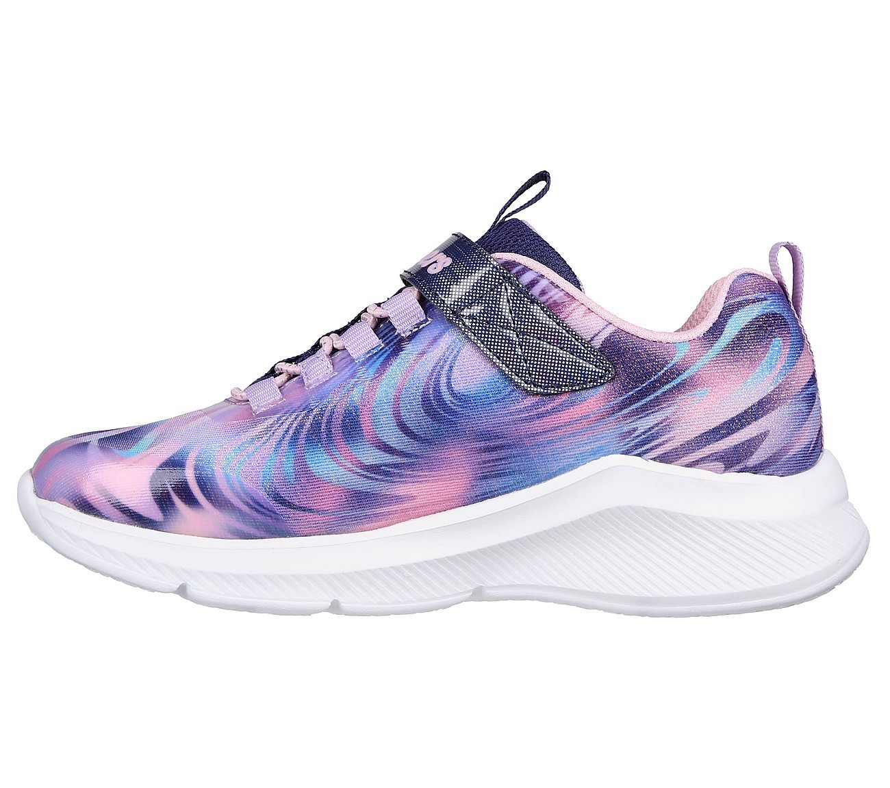 DREAMY LITES - SWIRLY SWEETS, NAVY/MULTI Footwear Left View