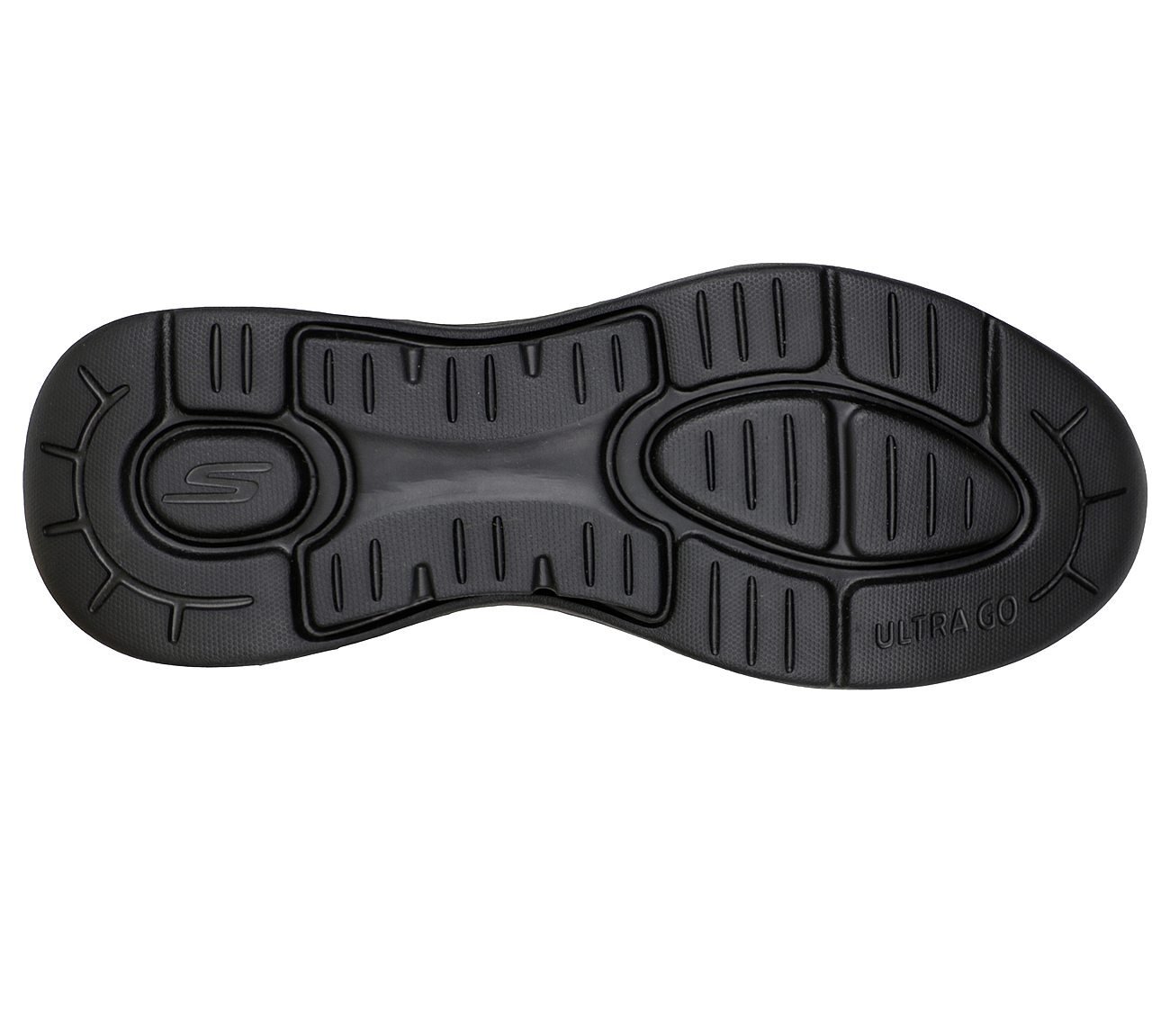 GO WALK ARCH FIT - ORION, BBLACK Footwear Bottom View