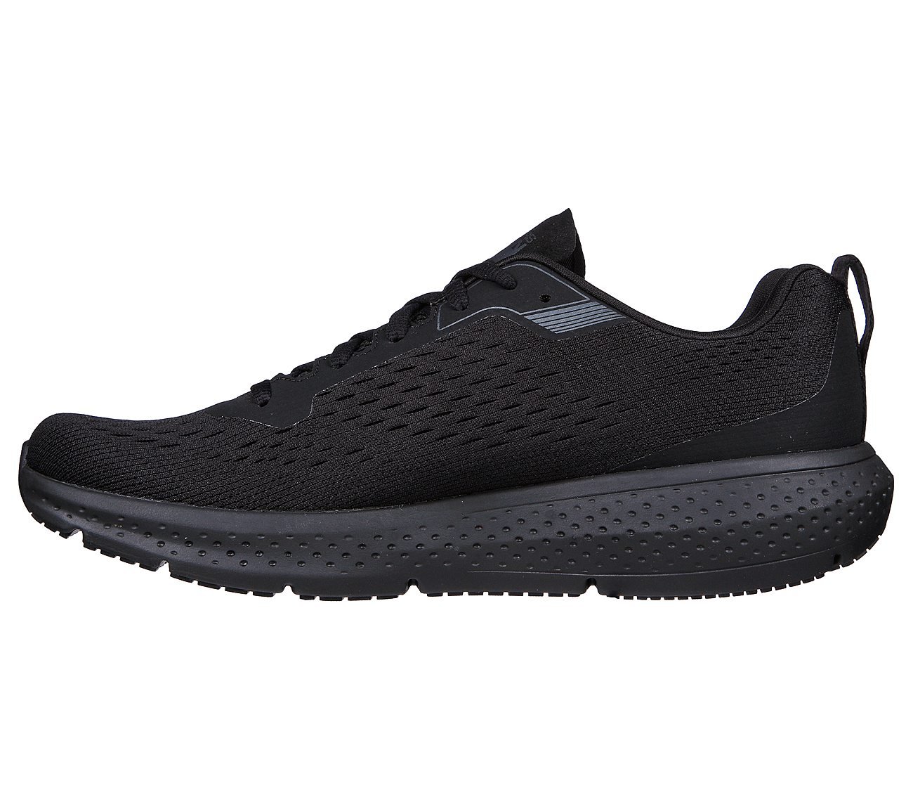 GO RUN PURE 3, BBLACK Footwear Left View