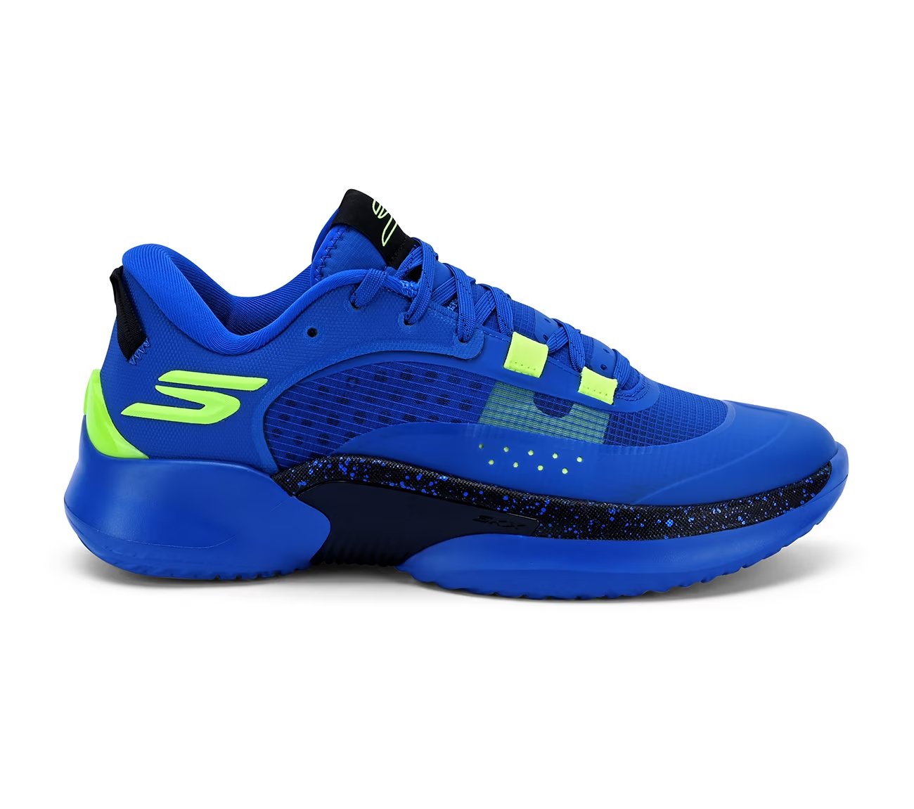 SKX RESAGRIP- Basketball, BLUE/BLACK Footwear Lateral View