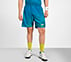 PICKLEBALL PERFORMANCE SHORTS, PERIWINKLE/AQUA Apparel Lateral View