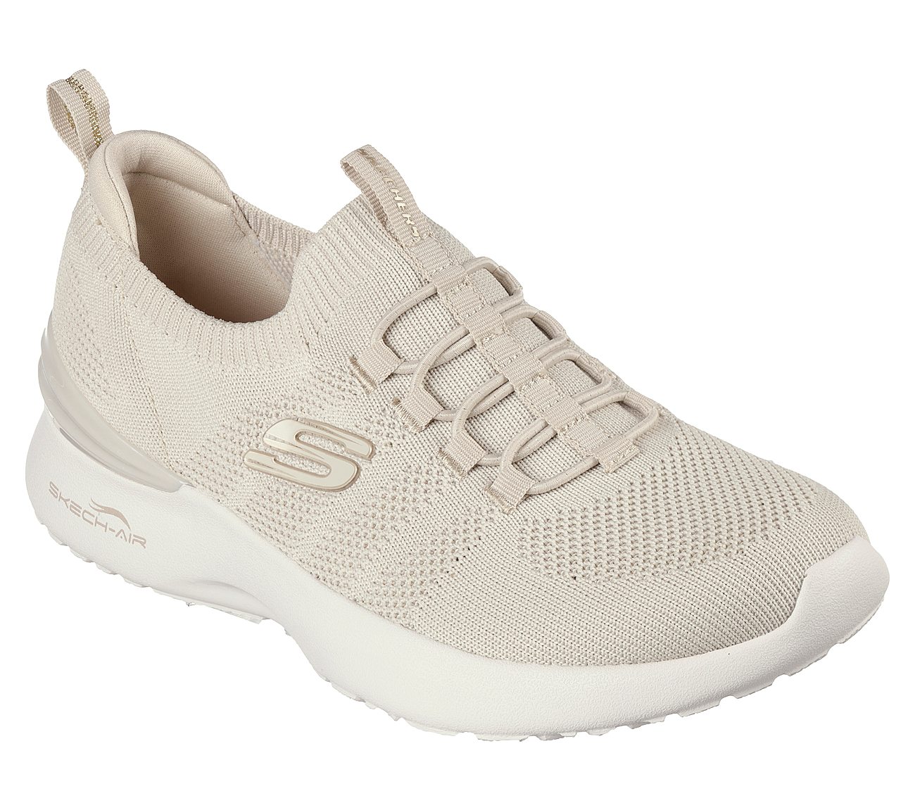 SKECH-AIR DYNAMIGHT-PERFECT S, NATURAL Footwear Right View