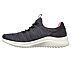 ULTRA FLEX 2.0-DELIGHTFUL SPO, BLACK/PINK Footwear Left View