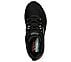 D'LUX FITNESS - KASTER, BLACK/WHITE Footwear Top View