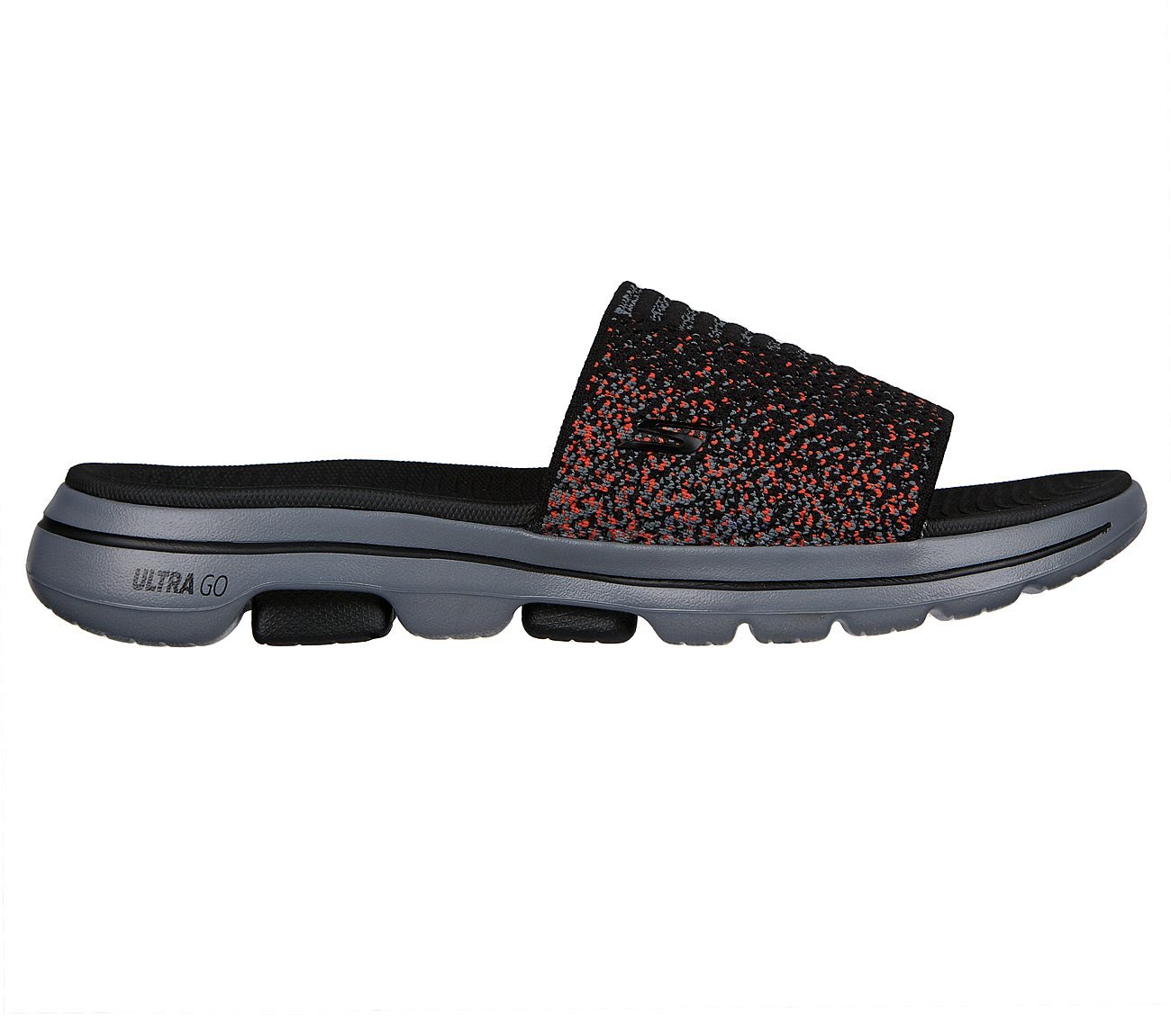 GO WALK 5 - MIRAMIR, BLACK/RED Footwear Right View