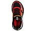 SKECH TRACKS, BLACK/RED Footwear Top View