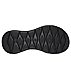 GO WALK FLEX SANDAL, BBLACK Footwear Bottom View