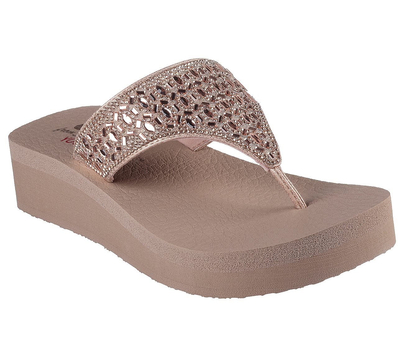 Skechers yoga 2025 foam rose gold