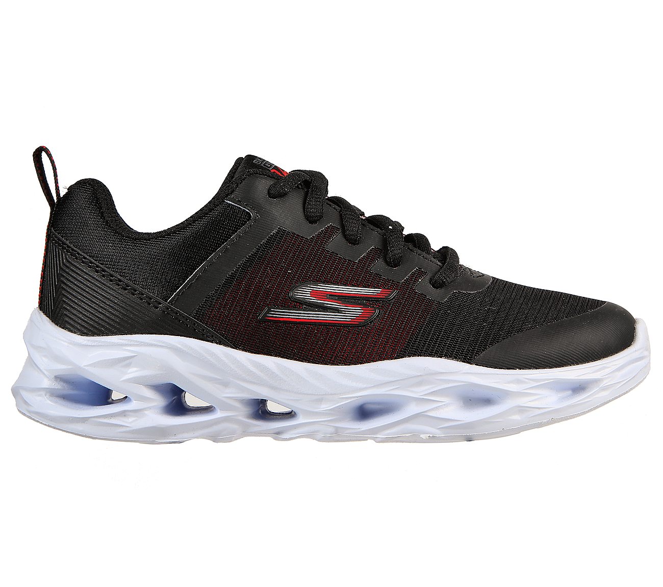 Skechers Black/Red Go Run Storm Shoes For Boys Style ID: 405001L |