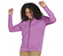 THE GOWALK HOODLESS HOODIE, PURPLE/HOT PINK Apparel Left View