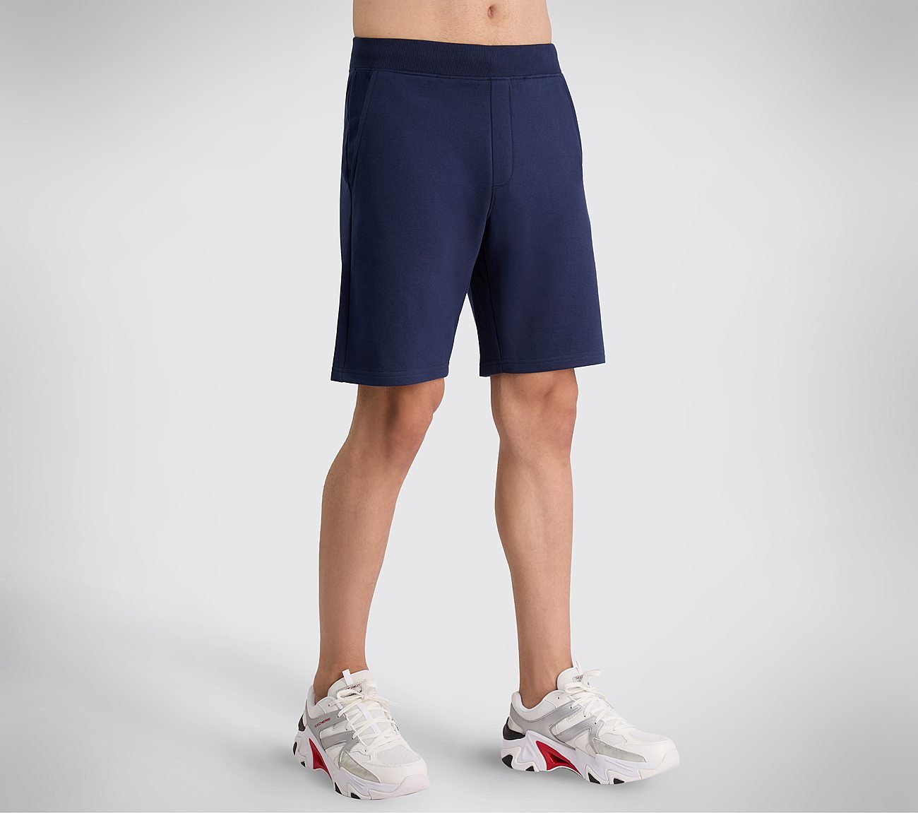 SKECHERS BASIC SHORTS, BBBBLACK Apparel Top View