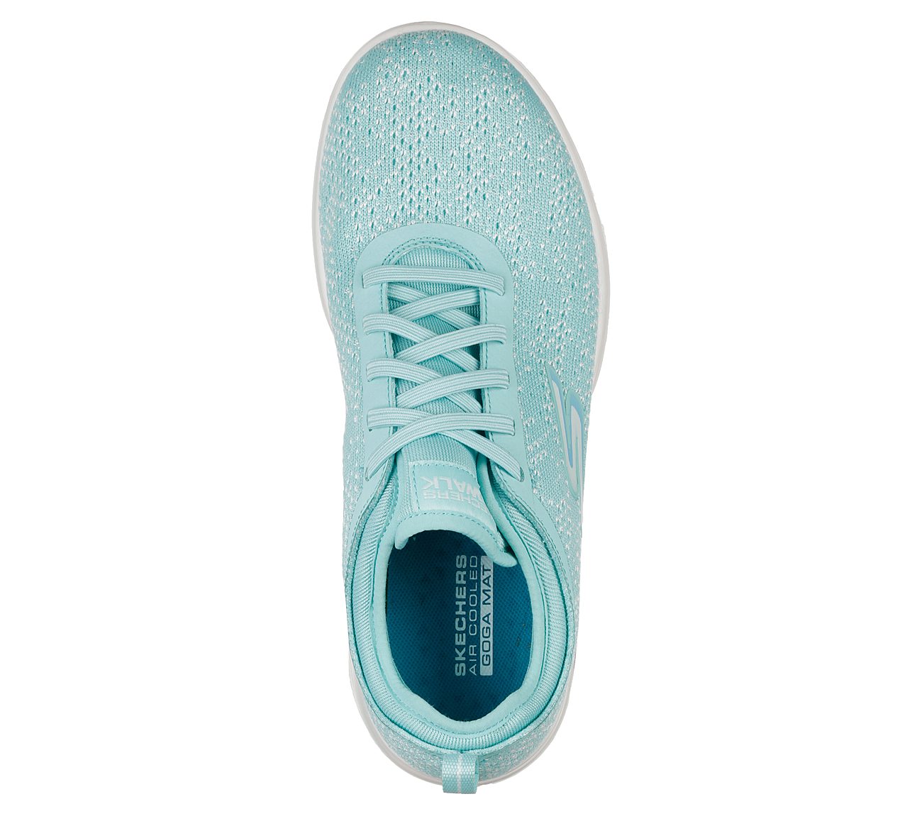 Skechers Turquoise Go Walk Evolution Ultra Mirab Lace Up Shoes For ...