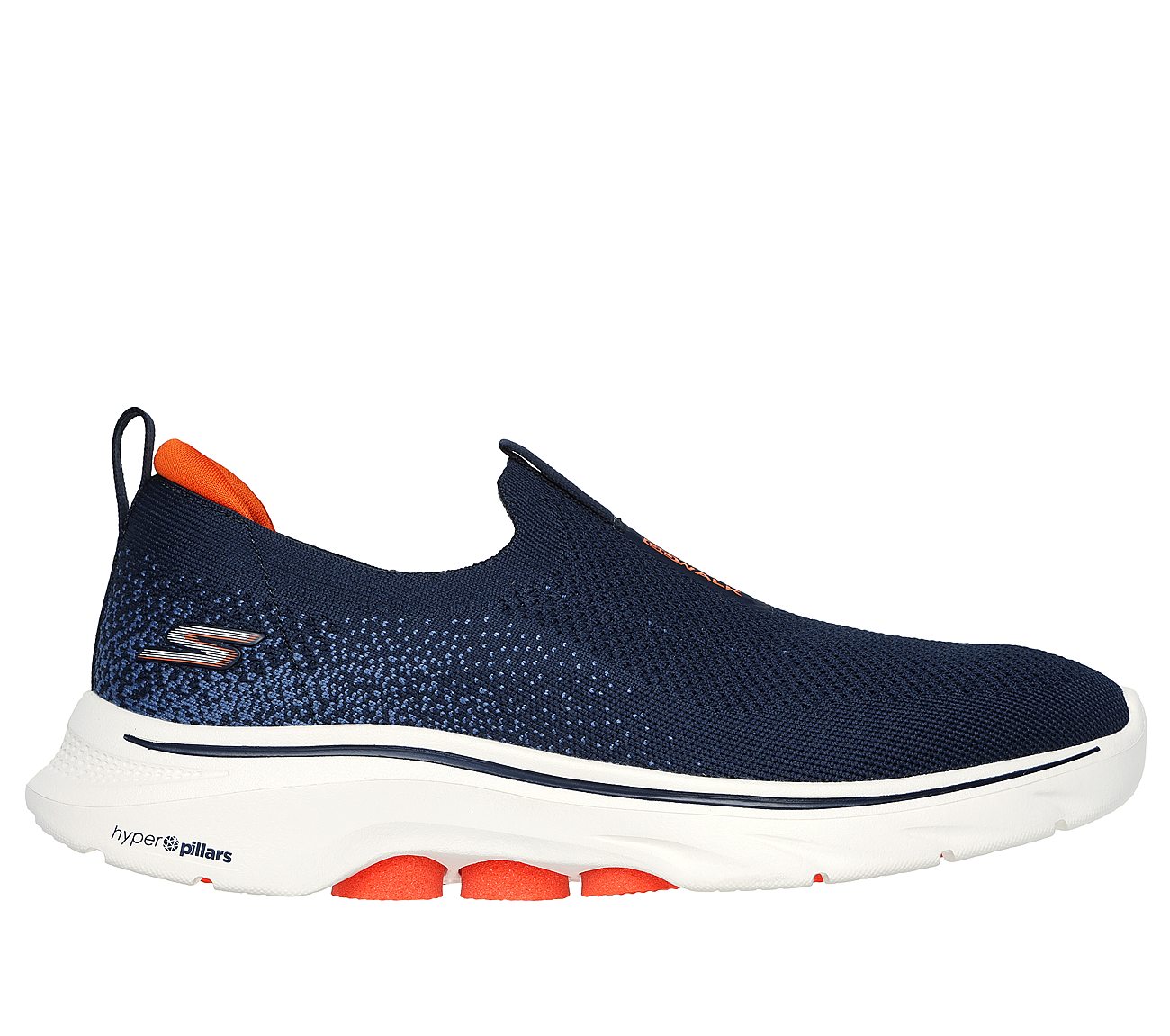 GO WALK 7, NAVY Footwear Lateral View