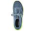 SKECH-AIR 92 - AIR TRAVEL, BLUE/LIME Footwear Top View