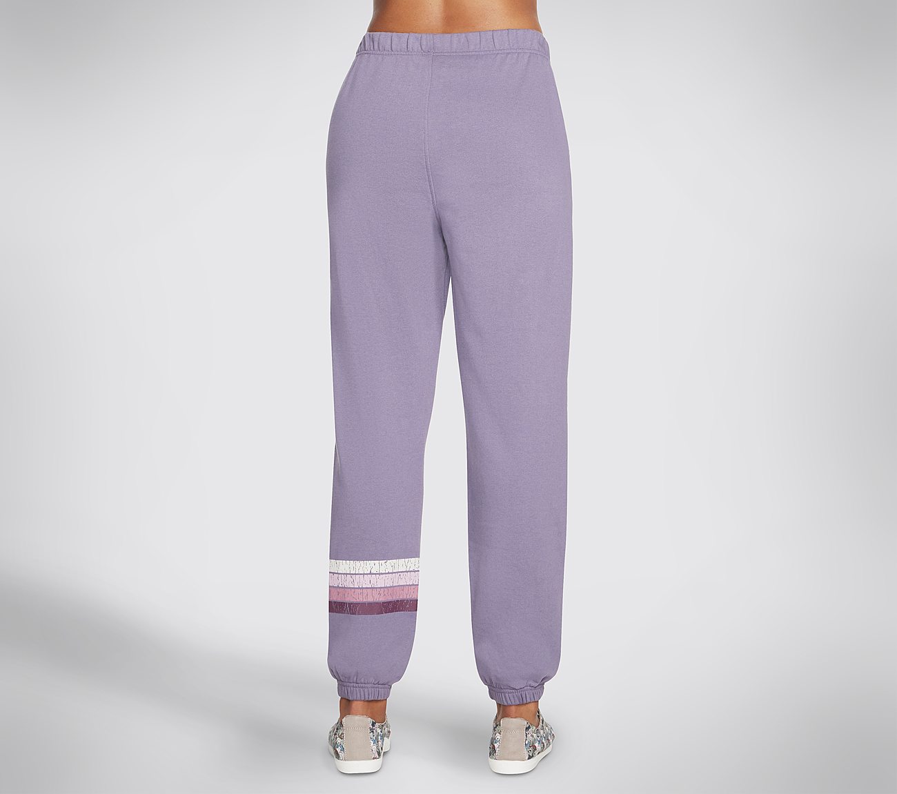 BOBS PURRRFECT TERRY SNUGGLE, GREY/PURPLE Apparels Top View