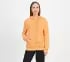 WOMENS BASIC FRONT OPEN HOODIE, Orange