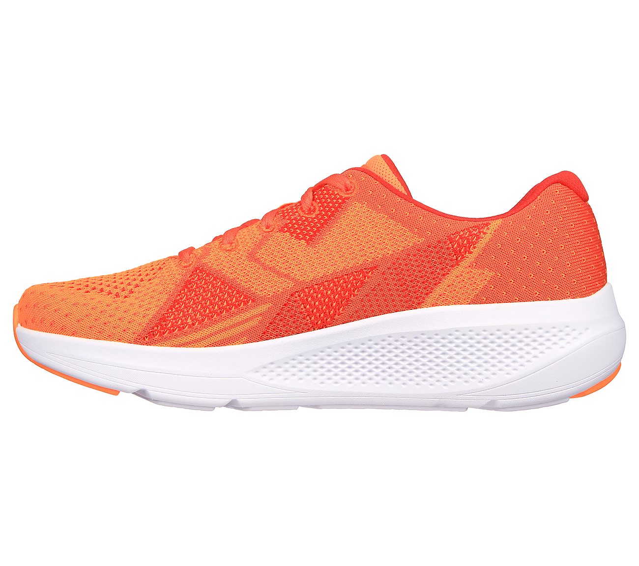 GO RUN ELEVATE, OORANGE Footwear Left View