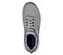 GO WALK EVOLUTION ULTRA-LOGIC, GREY/BLUE Footwear Top View