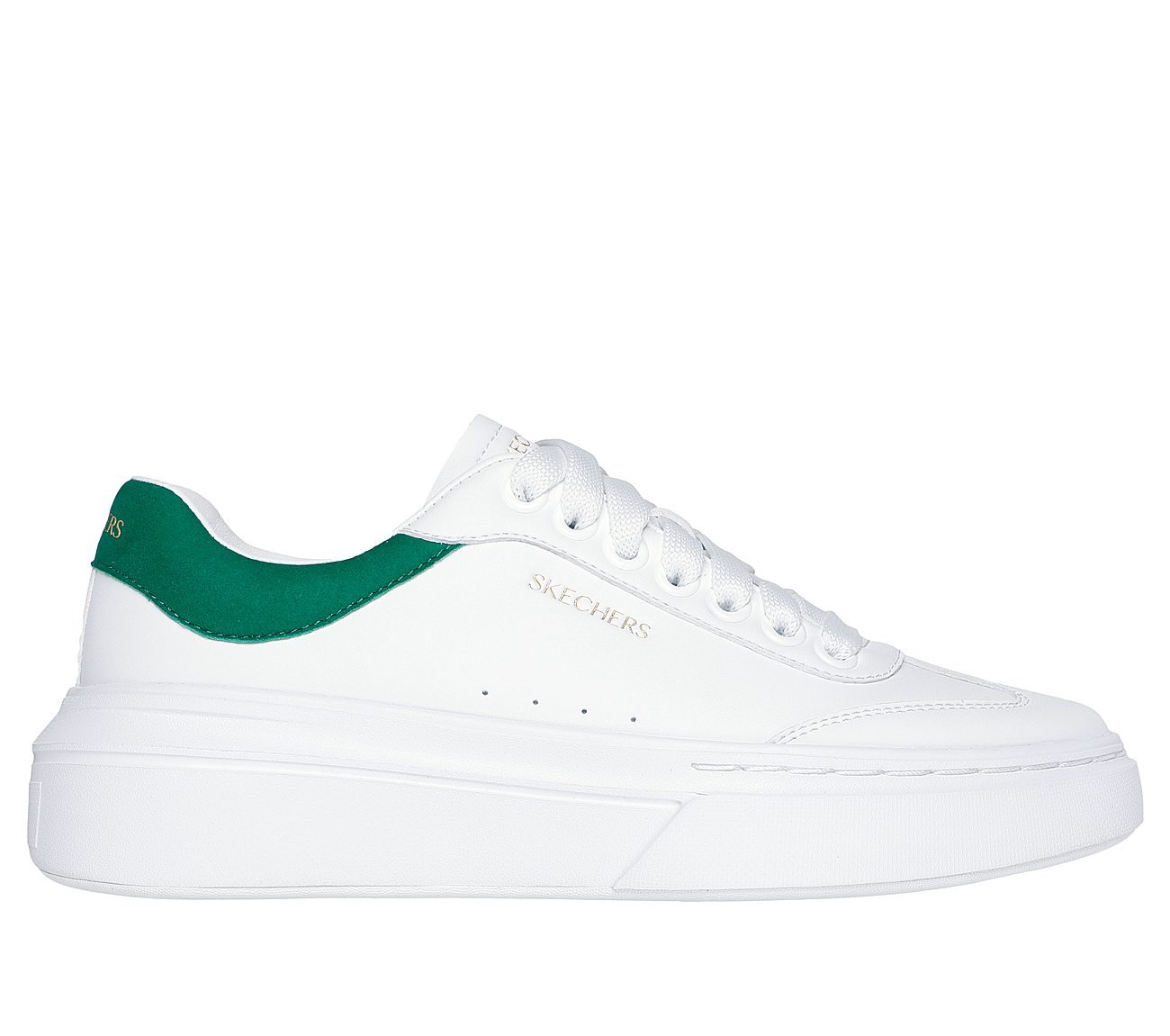 CORDOVA CLASSIC, WHITE/GREEN Footwear Lateral View