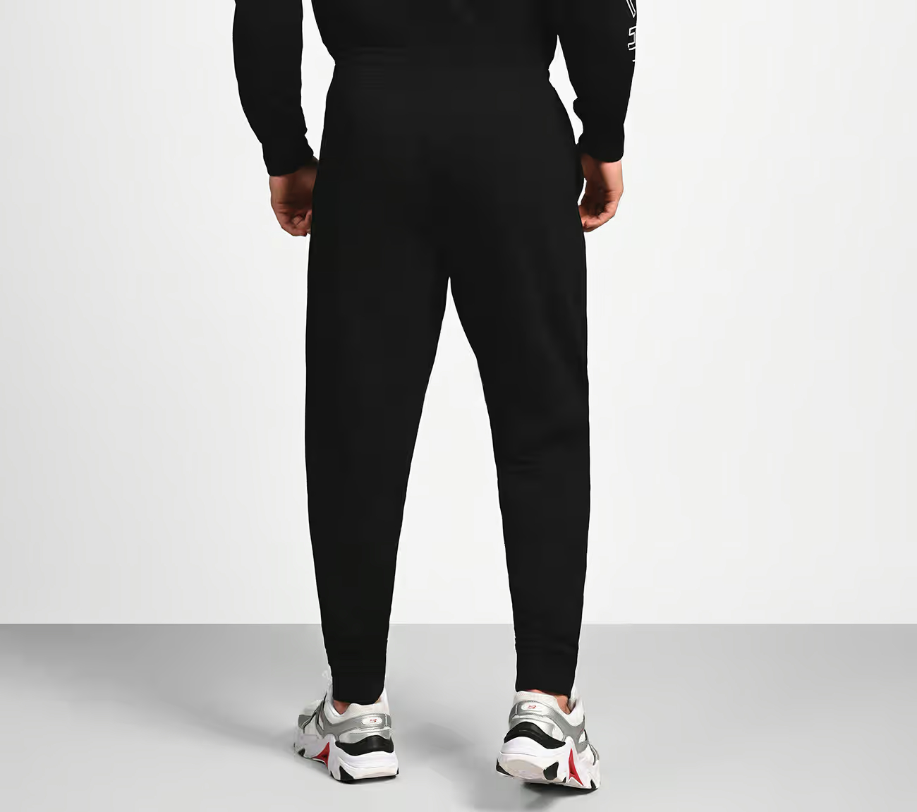 SKECHERS LIFESTYLE JOGGER, BBBBLACK Apparel Left View