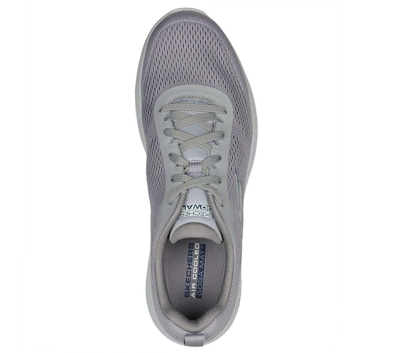 GO WALK STABILITY - ANY TIME, LIGHT GREY Footwear Top View