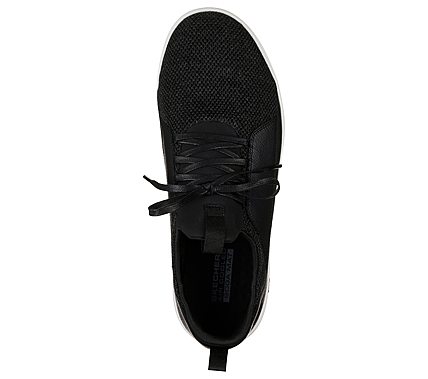 GLIDE ULTRA, BLACK/WHITE Footwear Top View