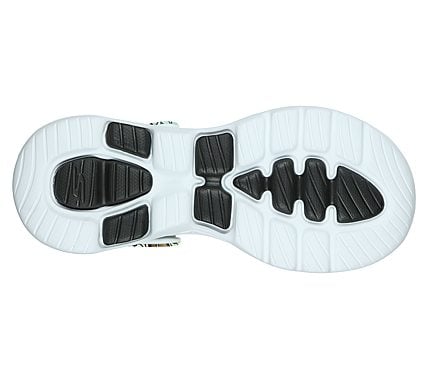 GO WALK 5 FOAMIES - DOG LOVER, BLACK/MULTI Footwear Bottom View