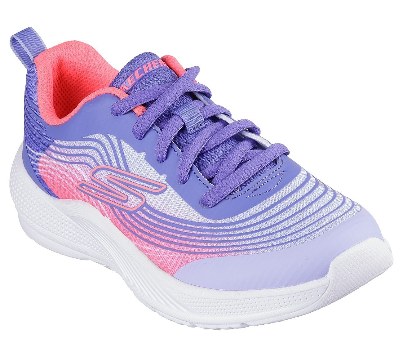 MICROSPEC ADVANCE, LAVENDER/NEON PINK Footwear Right View