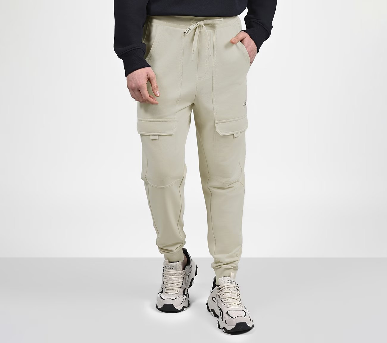 OASIS CARGO BTM, OFF WHITE/GREY Apparel Lateral View