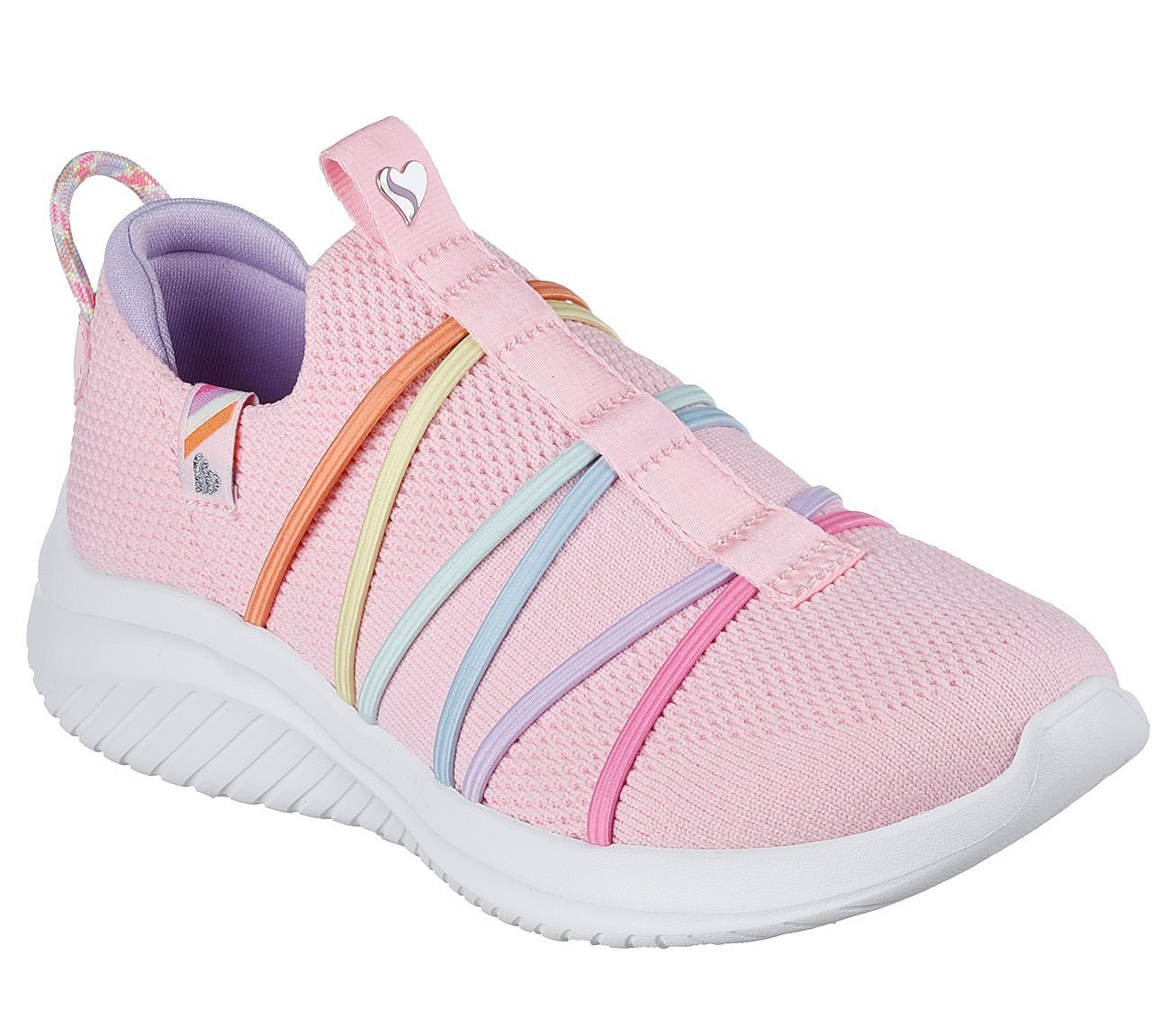 ULTRA FLEX 3, LIGHT PINK/MULTI Footwear Right View